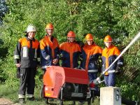 Jugendübung - Wasserförderung aus offenen Gewässern